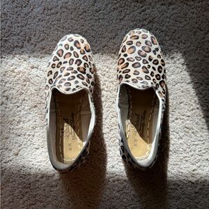 Sabah Leopard Print Casual Flats - size 35